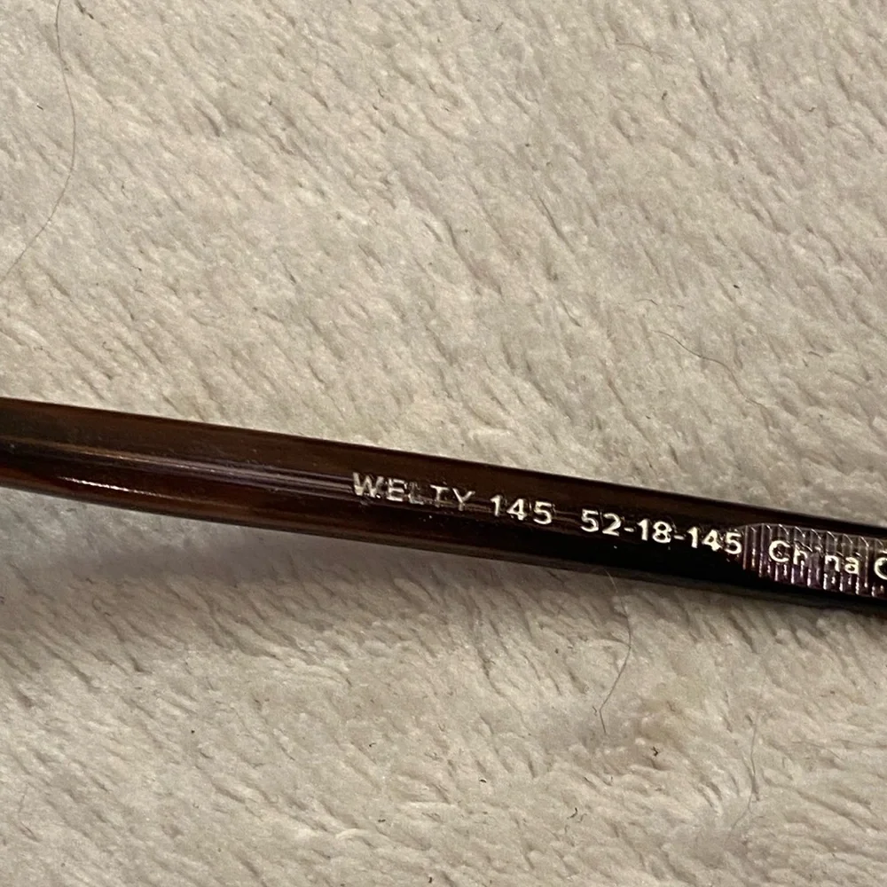 Warby Parker Welty tortoiseshell frames EUC